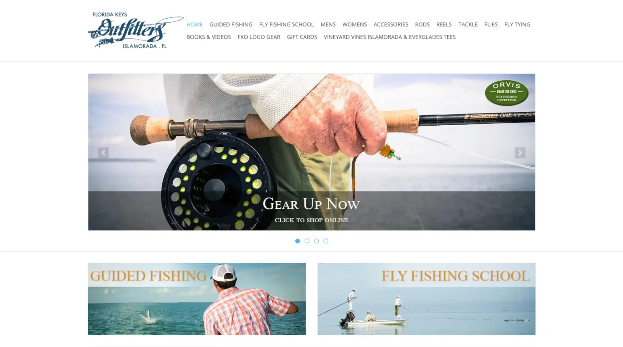 Florida Keys Outfitters previous website